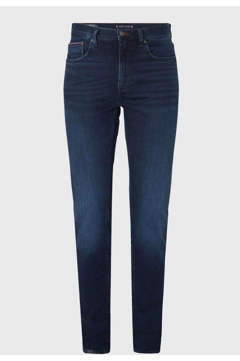 Tommy Hilfiger Tommy Hilfiger Erkek Denim Normal Belli Düz Model Günlük Kullanım Mavi Jeans MW0MW15593-1CS