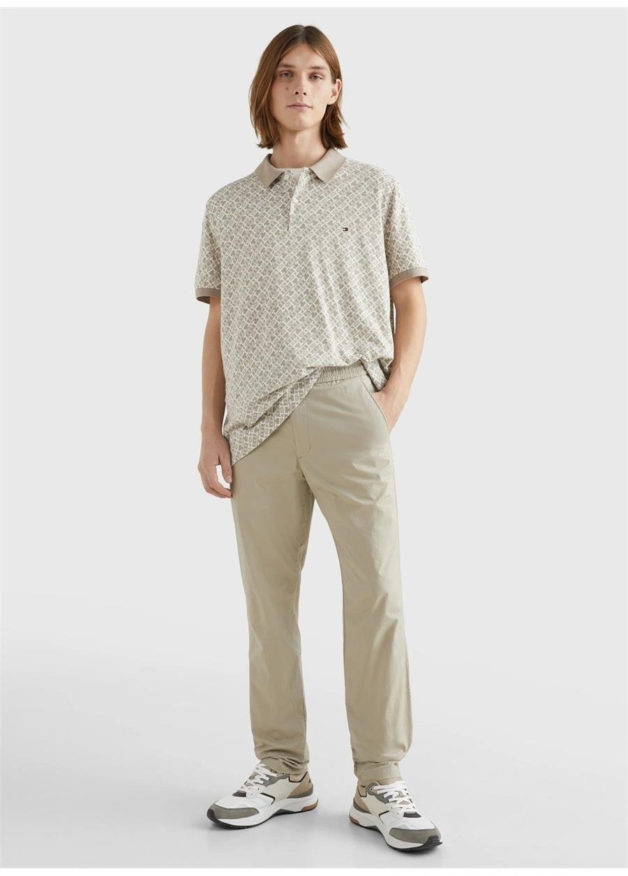 Tommy Hilfiger Tommy Hilfiger Erkek Dokuma Geniş Kalıp Günlük Taş Pantolon MW0MW31150-AEP