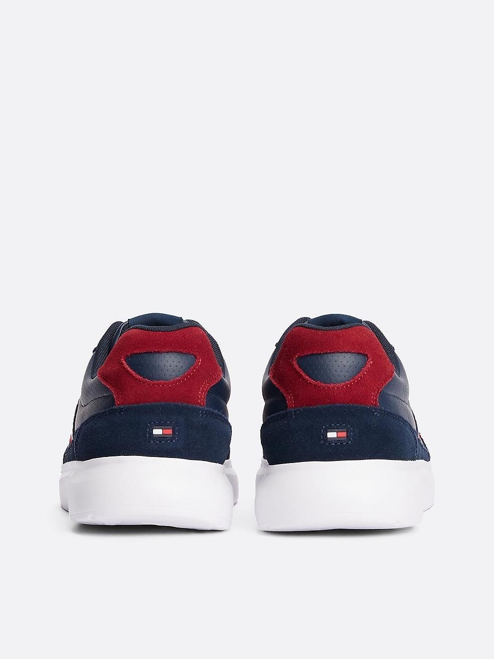 TOMMY HILFIGER Tommy Hilfiger Erkek Marka Logolu Bağcıklı Kaydırmaz Tabanlı Günlük Lacivert1 Ayakkabı FM0FM04889-C1G