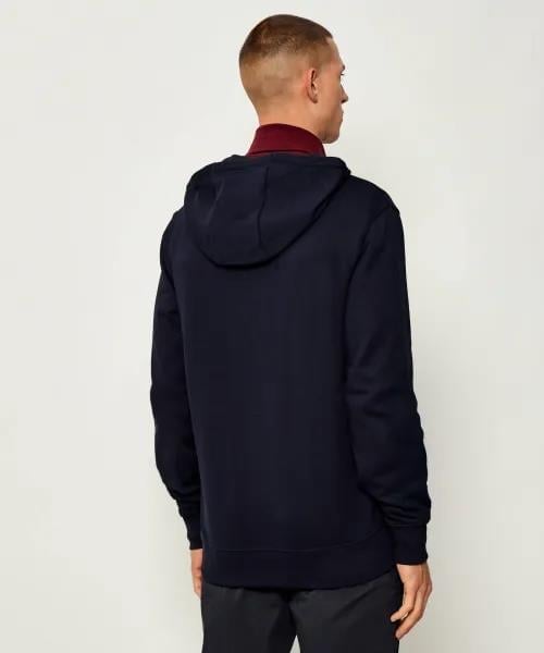 Tommy Hilfiger Tommy Hilfiger Erkek Regular Fit Kapüşonlu Bayrak Logolu %100 Pamuklu Uzun Kollu Lacivert Ceket MW0MW40043-DW5