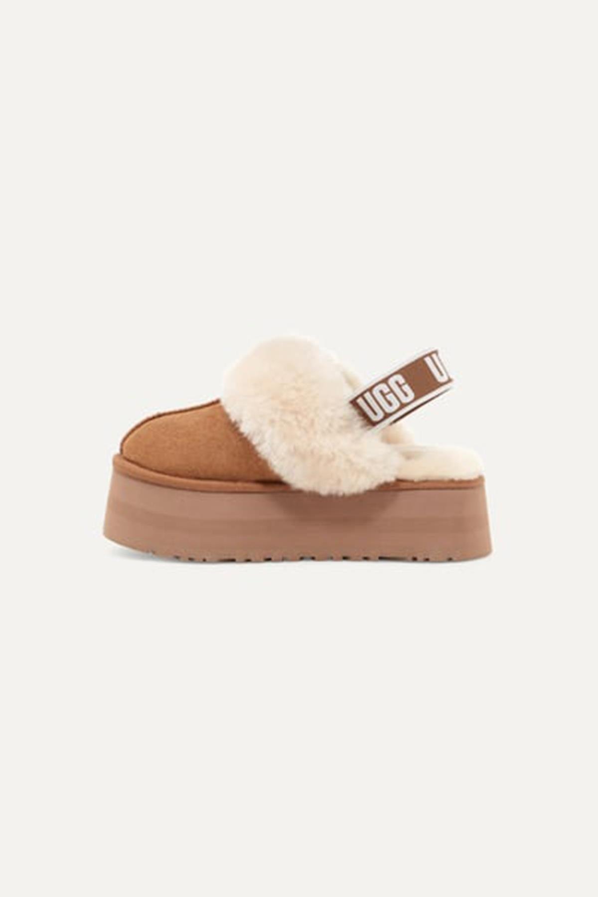 UGG UGG Kadın Deri Rahat Taban Günlük Kullanım Taba Terlik 1113474-TABA
