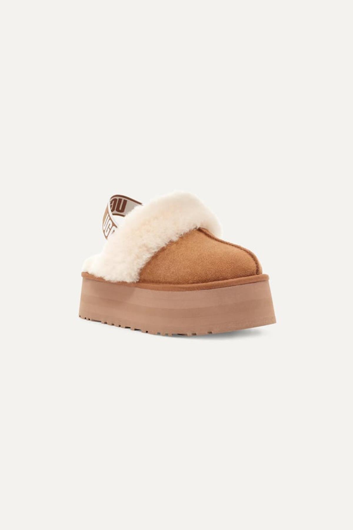 UGG UGG Kadın Deri Rahat Taban Günlük Kullanım Taba Terlik 1113474-TABA