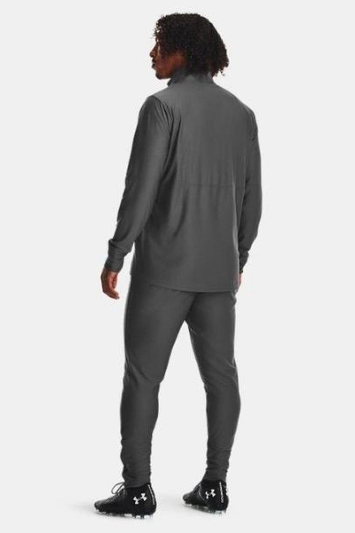 Under Armour Under Armour Erkek Dik Yaka Yalıtımlı Marka Logolu Fermuarlı Beyaz Eşofman Takımı 1379592-025