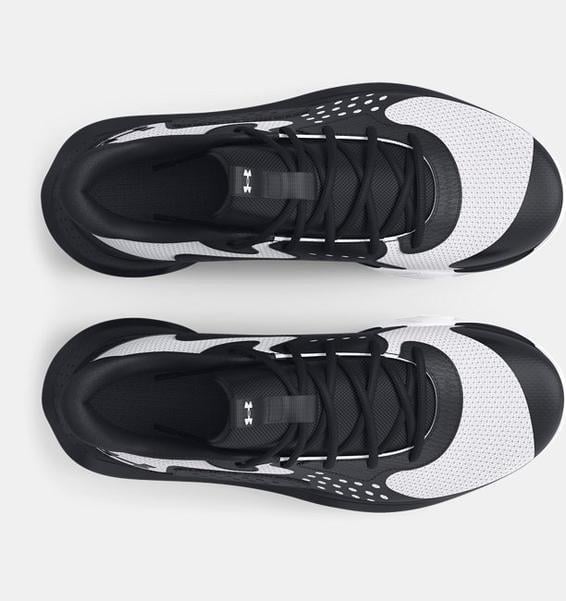 Under Armour Under Armour Erkek Logo Detaylı Hafif Esneyebilen Bağcıklı Siyah Basketbol Ayakkabısı 3026634-006