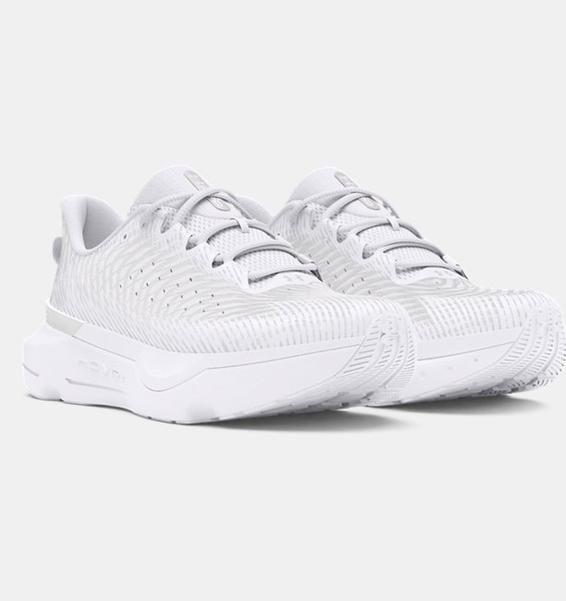 Under Armour Under Armour Erkek Marka Logolu Rahat Taban Bağıcıklı Beyaz Koşu & Antrenman Ayakkabısı 3027190-100