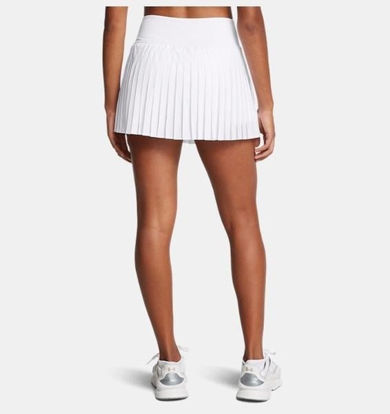 Under Armour Under Armour Kadın Pileli Yüksek Bel Mini Altı Şortlu Beyaz Etek 1390157-100