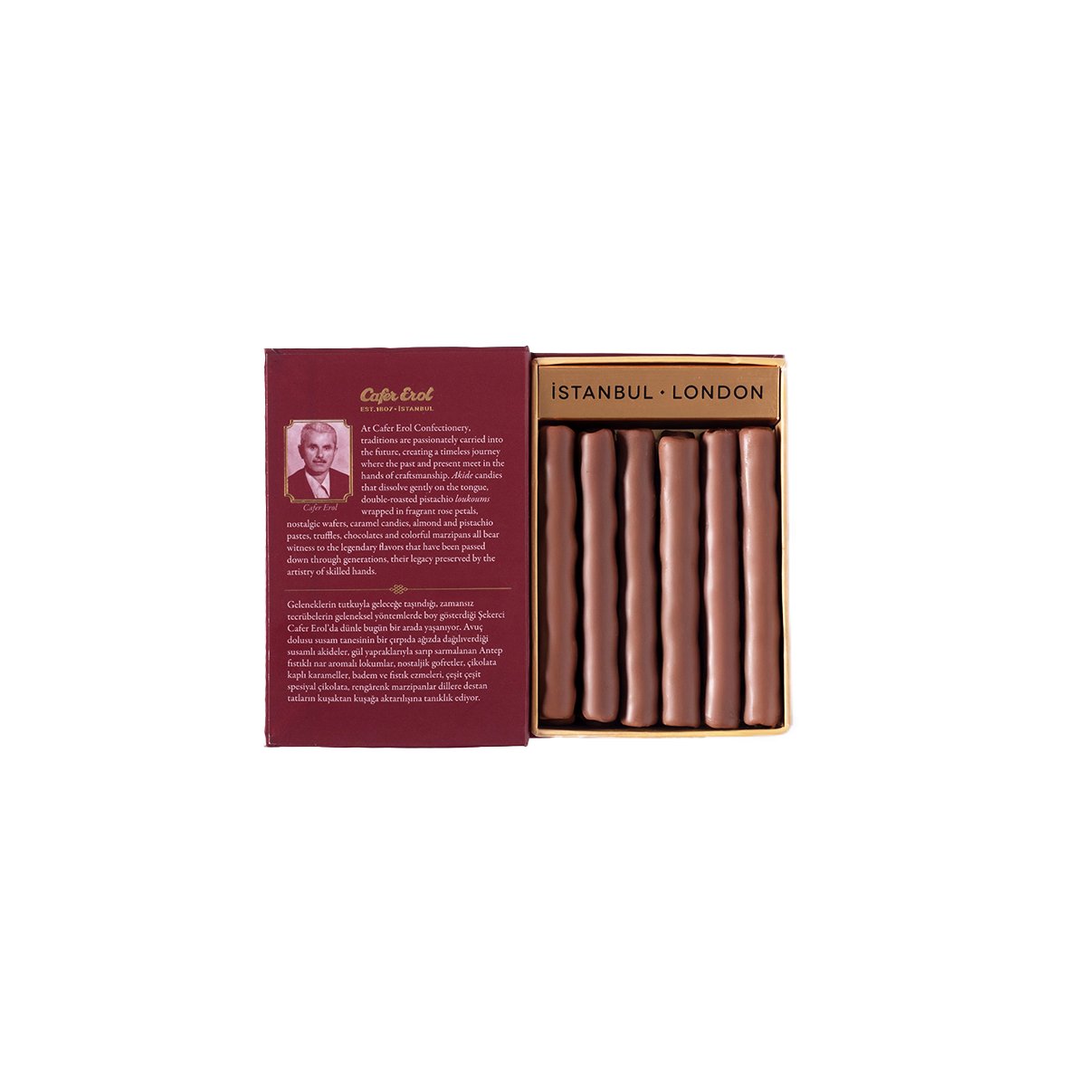 Krep Çikolata - Mini Kitap Boy 110 gr