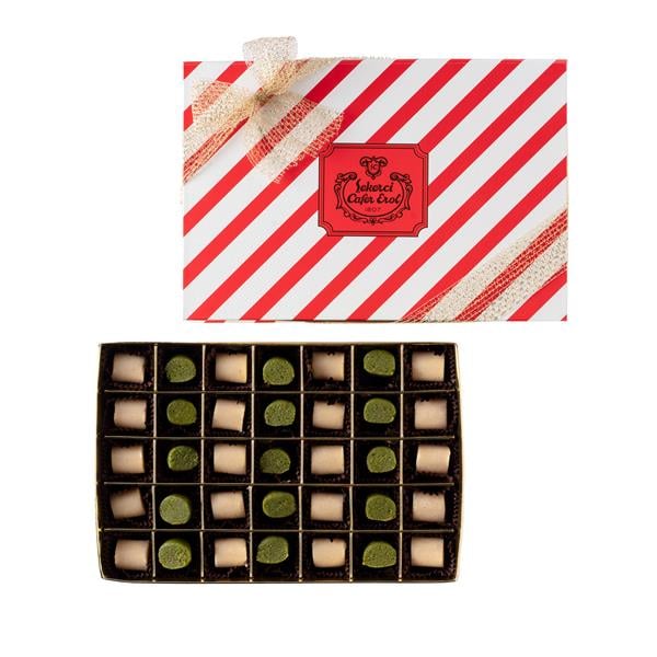 Şekerci Cafer ErolBebek Badem Ezmesi & Antep Fıstık Ezmesi - Kitap Kutu Lezzet Paketi