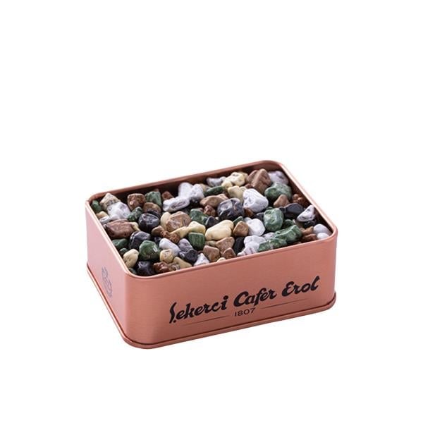 Şekerci Cafer ErolPebble Stone Dragee - Bronze Tin Box 150g