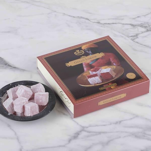 Şekerci Cafer ErolGüllü Lokum - Büyük Zarf Paket 