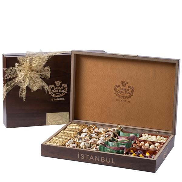 Şekerci Cafer ErolHediyelik Set - Çinili Kutu