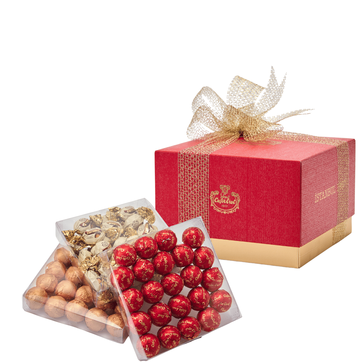 Şekerci Cafer ErolHediyelik Set - Üç Katlı Kutu
