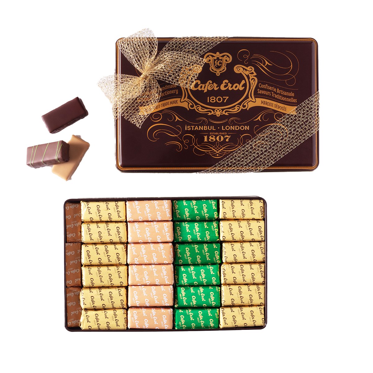 Şekerci Cafer ErolKarışık Gofret - Premium Retro Teneke