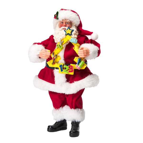 Şekerci Cafer ErolYılbaşı Özel Aksesuar - Matematikçi Noel Baba 25 cm