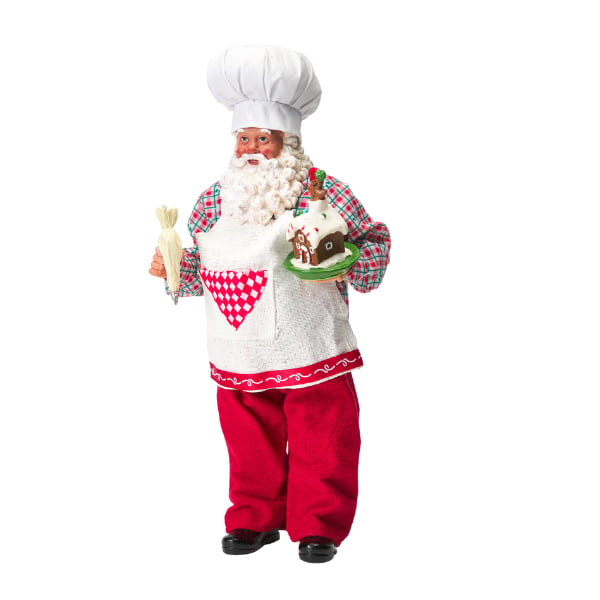 Şekerci Cafer ErolYılbaşı Özel Aksesuar - Pastacı Noel Baba 25 cm YBCE423