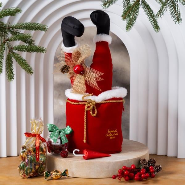 Şekerci Cafer ErolYılbaşı Özel Hediye Sepeti -  Zebru Bacadan Giren Noel Baba