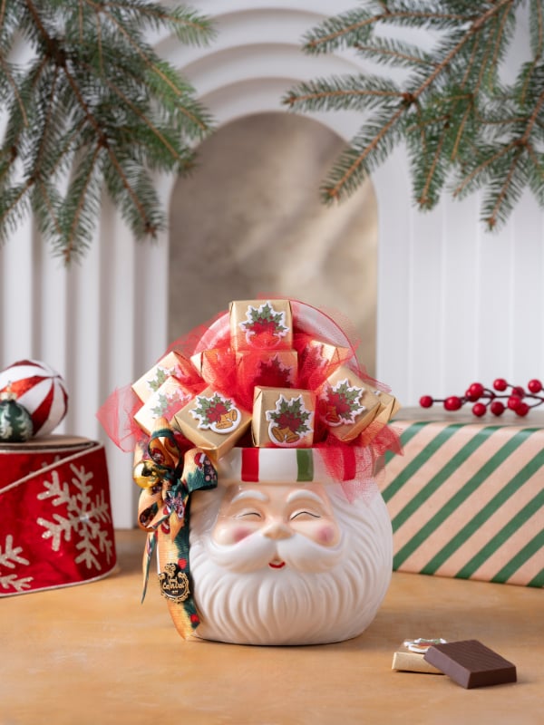 Şekerci Cafer ErolYılbaşı Özel Noel Baba Figürlü Kase Çubuklu Sütlü Çikolata