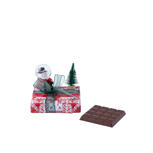 Şekerci Cafer ErolNew Year Special Tablet Chocolate - Snow Globe Trinket No. : 3