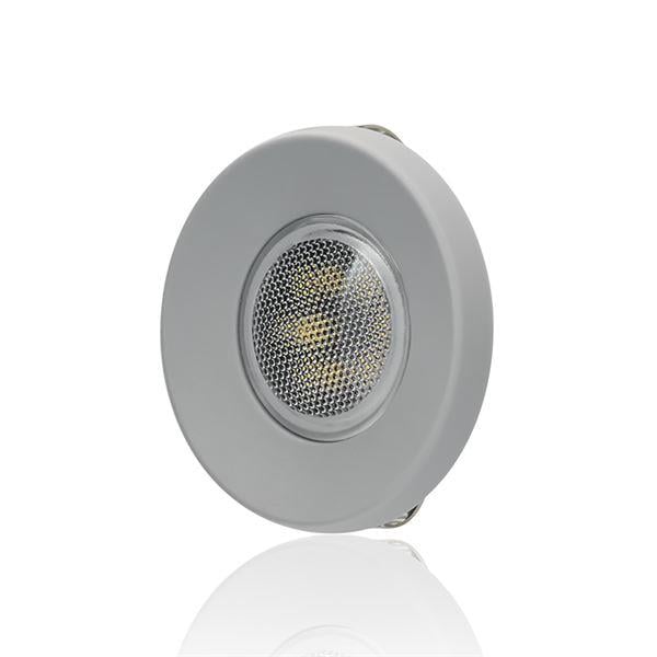 12V 6 LEDLİ 1.2 WATT POWER SPOT KLIPS MONTAJ BEYAZ SU GECIRMEZ