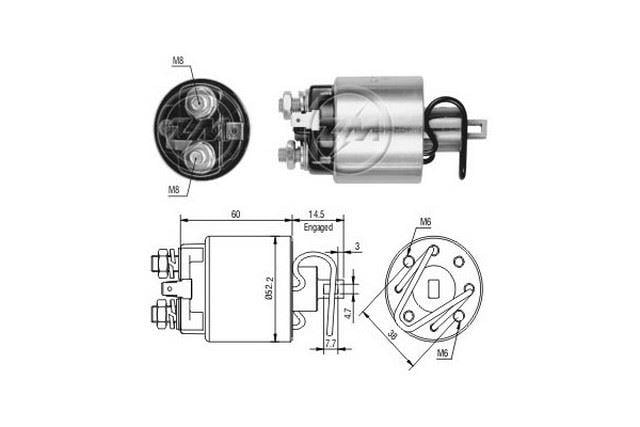 12V HITACHI TIP OPEL MARS OTOMATIGI Y.M