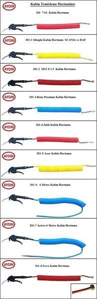 6 Metre Kabin Hortumu Bos