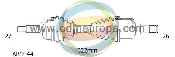 AKS SOL Cougar 2.0 16v 1998-2002 MT A:27 C:622,3 B:26