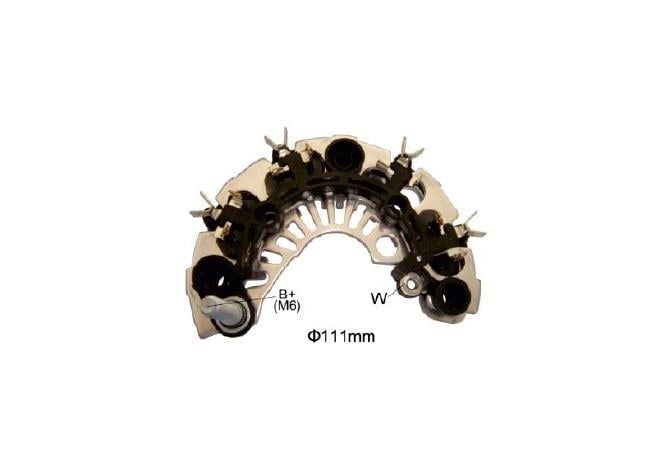 ALT DIOT TABLASI 90A 6 DIOT MARELLI TIP JCB CATERPILLAR UZUN CIVATA VXR 0725