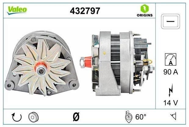 ALTERNATÖR A14N71 PORSCHE