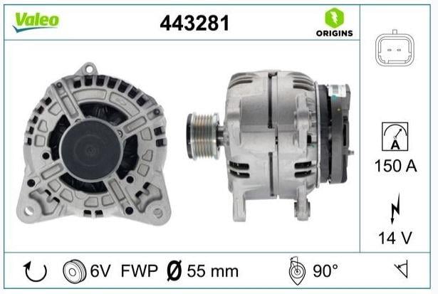 ALTERNATÖR RENAULT MEGANE- SCENİC- LOGAN
