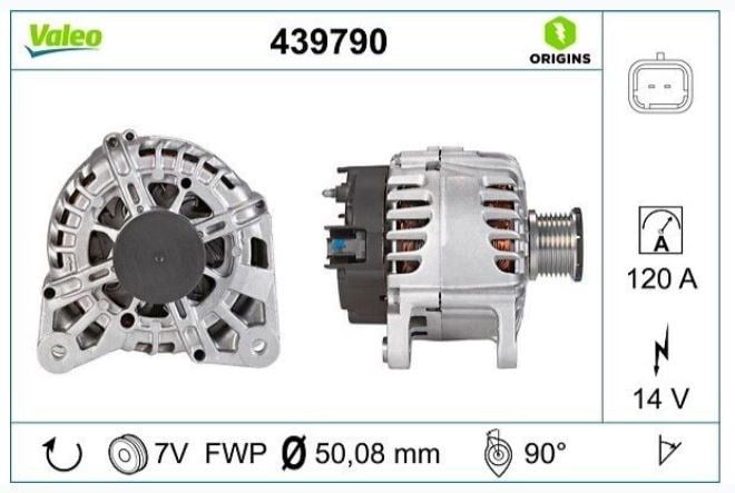 ALTERNATÖR RENAULT MEGANE III CLIO IV CAPTUR MEGANE CC
