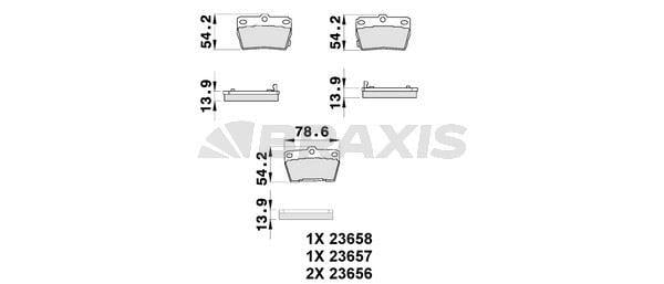 ARKA FREN BALATASI DISK RAV4 00>05 TIGGO 08>12