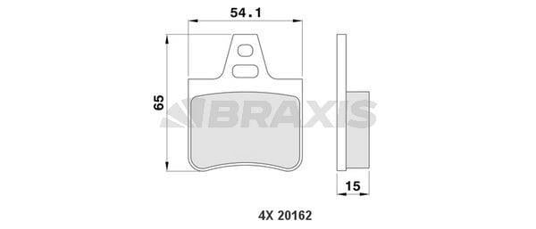 ARKA FREN BALATASI XM II 3.0 24V 2.5