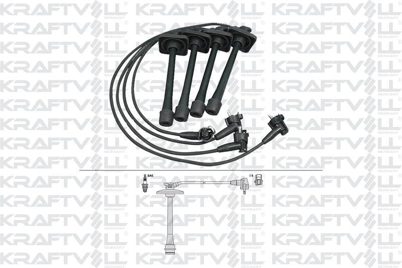 BUJI KABLOSU TOYOTA AVENSIS-CARINA 2.0I 16V ST 191 (3S FE) 92-97 (SILIKON KABLO)