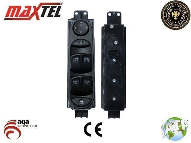 CAM AÇMA DÜĞMESİ SOL VIANO W 639 (03-14) VITO II W 639 (03-) 10 FİŞLİ