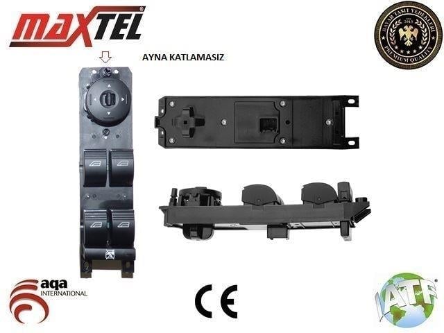 CAM KALDIRMA ANAHTARI  FOCUS-C-MAX-FIESTA SOL ÖN DÖRTLÜ 08-13-3 PIN KROM F1ET14A132AB