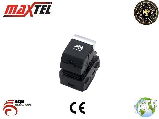 CAM KALDIRMA ANAHTARI AUDI A6 2018- SAG TEKLI SIYAH 4 PIN 8WD959855