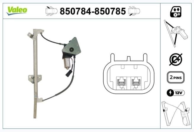 CAM KRİKOSU ARKA SOL RENAULT ESPACE