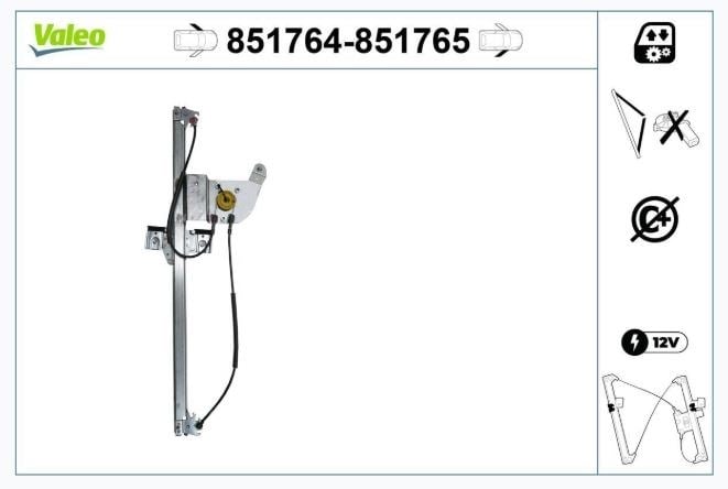 CAM KRİKOSU ÖN SOL - MERCEDES SPRİNTER W906