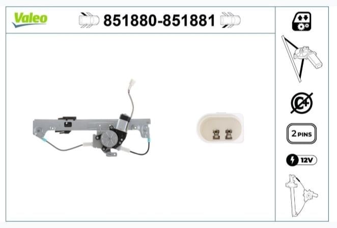 CAM MEKANİZMASI ARKA SOL FORD FOCUS 98>04