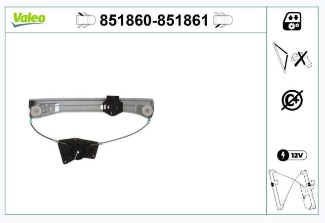 CAM MEKANİZMASI ARKA SOL MERCEDES S-CLASS W22106>
