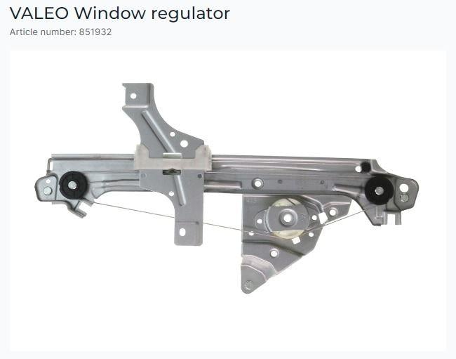 CAM MEKANİZMASI (ARKA) (SOL) PEUGEOT 508