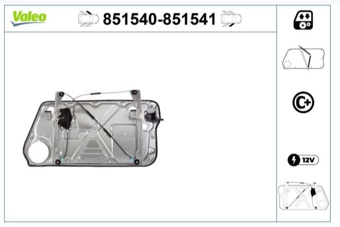 CAM MEKANİZMASI MECADP ÖN SOL VW NEW BEETLE 98>10