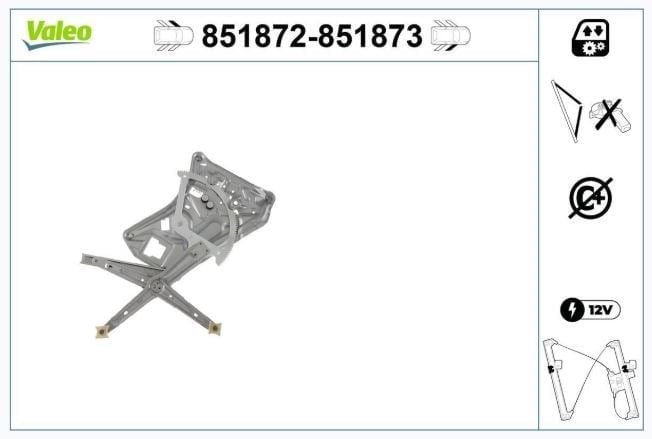 CAM MEKANİZMASI ÖN SOL BMW 7 SERİSİ E38 94>01