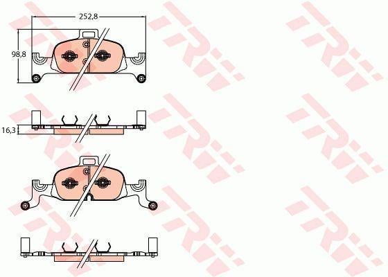 DISK BALATA AUDI A4 ON 2015 FDB4616