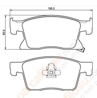DISK BALATA OPEL ASTRA K 2016 ON GDB2139