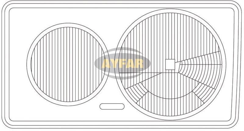 FAR CAMI MERCEDES 200-300 W 123 1976-1979 SAG