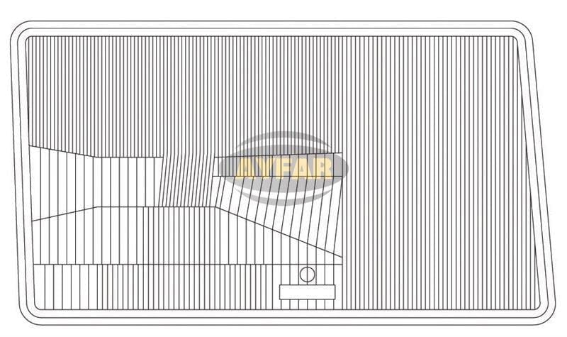 FAR CAMI SOL MERCEDES 200 W 124 1985-1993
