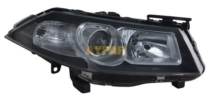FAR KOMPLE SOL MOTORLU RENAULT MEGANE 2010-2011 SİYAH ÇERÇEVELİ