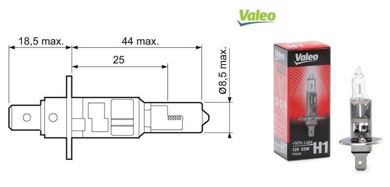 H1 AMPUL KARTON KUTU - +%50 IŞIK