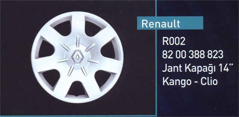 JANT KAPAĞI 14 JANT KANGOO CLIO MEGANE